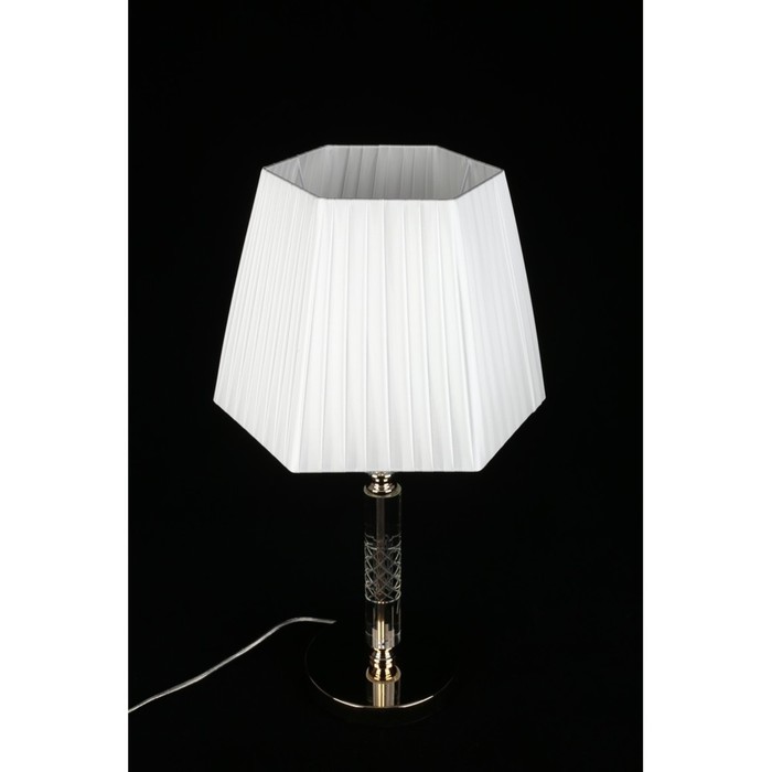 Настольная лампа Silvian Е27 60Вт - фото 1907853992