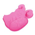 Форма силиконовая для выпечки Доляна «Пасхальный кролик», 29×23×4 см, цвет МИКС - Фото 1