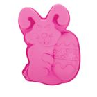 Форма силиконовая для выпечки Доляна «Пасхальный кролик», 29×23×4 см, цвет МИКС - Фото 2