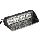 Сигнальный стробоскоп под лобовое стекло 36 LED, 12 В, 15 режимов, красно-синий - Фото 2