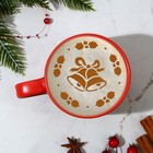 Набор трафаретов для кофе «С Новым Годом», 13.2 × 8.5 см, 5 шт - фото 24458334