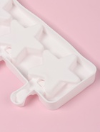 Форма для мороженого Доляна «Звезда», силикон, 28.5×10.5×2 см, 4 ячейки, белая - Фото 6