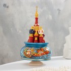 Сувенир музыкальный "Храм", тройка, ручная роспись - фото 320262778
