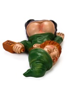 Садовая фигура из полистоуна «Гном спящий-пьяный», 23×16×7 см - Фото 14