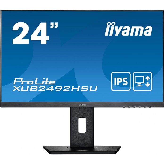 Монитор Iiyama 23.8" ProLite XUB2492HSU-B5 черный IPS LED 16:9 HDMI M/M матовая HAS Piv 250c   10046 - фото 51362675