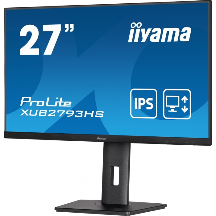 Монитор Iiyama 27" ProLite XUB2793HS-B5 черный IPS LED 16:9 HDMI M/M матовая HAS Piv 300cd 1   10046 - фото 51362688