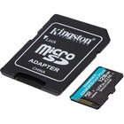 Флеш карта microSDXC 128GB Class10 Kingston SDCG3/128GB Canvas Go! Plus + adapter - Фото 2