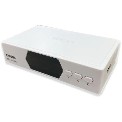Ресивер DVB-T2 Cadena CDT-2214SB, белый