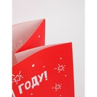 Набор новогодних крафтовых пакетов «С Новым годом тебя!» 9631244