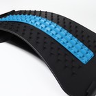 Массажёр для спины, трёхуровневый, 38 × 25 × 4 см, цвет синий - Фото 15