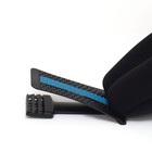 Массажёр для спины, трёхуровневый, 38×25×4 см, цвет синий - Фото 13