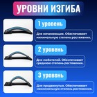 Массажёр для спины, трёхуровневый, 38×25×4 см, цвет синий - Фото 5