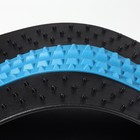 Массажёр для спины, трёхуровневый, 38×25×4 см, цвет синий - Фото 6