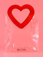 Пакет подарочный из ПВХ Красный 20×18×10 см - Фото 3