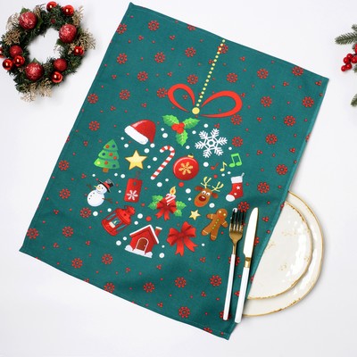 Полотенце DomoVita «Волшебные истории», (Вид 2), 45×60 см, рогожка 170 г/м, хлопок100%