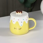 Кружка керамическая «Нежное мороженое», 380 мл, цвет МИКС - фото 1090598