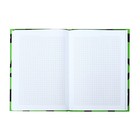 Записная книжка А5 80 листов в клетку "Смайлы", твёрдая обложка, глянцевая ламинация, блок офсет 65 г/м2 - фото 25497424