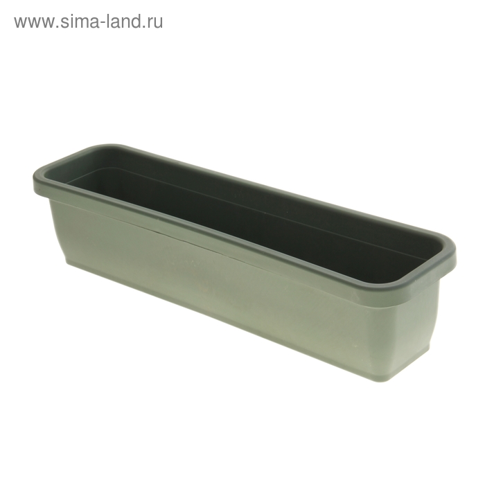 Ящик для рассады, 55 × 15 × 13 см, зелёный - Фото 1