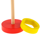 Детская развивающая пирамидка «Фигурки» 14×6.2×6.2 см, по методике Монтессори - Фото 6