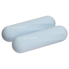 Гантели ONLYTOP для универсального отягощения, 2 шт., 1 кг, цвет голубой - Фото 5