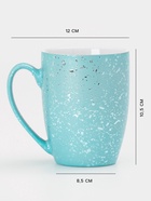 Кружка Доляна «Блеск», 350 мл, керамика, голубая - Фото 2