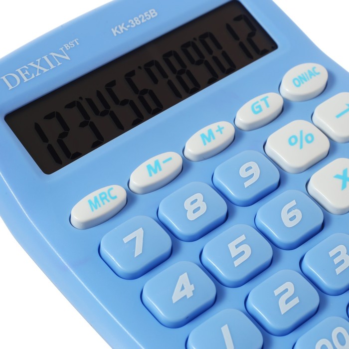 Калькулятор настольный 12-разрядный КК-3825В МИКС