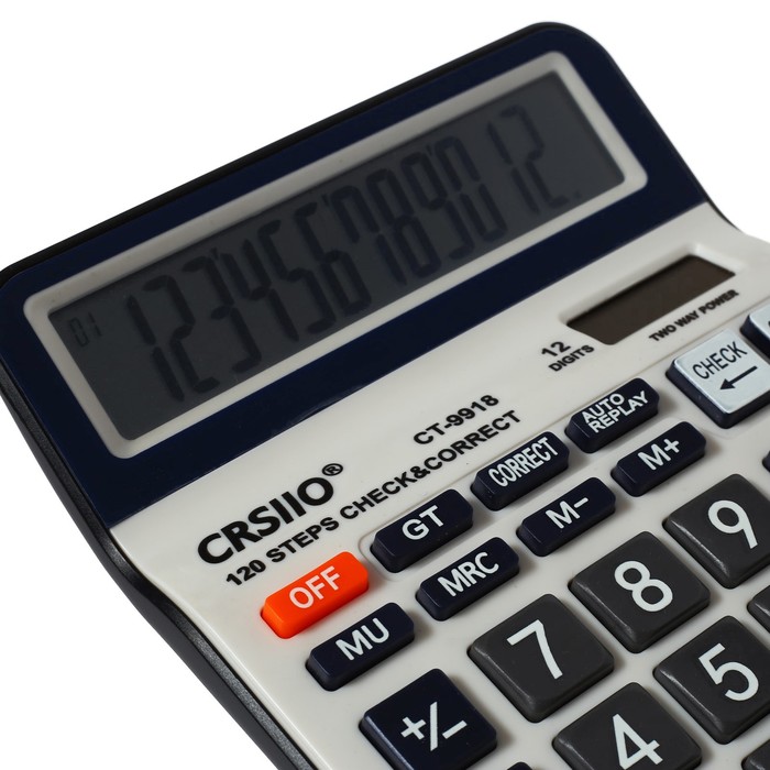 Калькулятор настольный 12-разрядный CT-99IS двойное питание