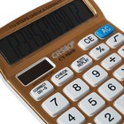 Калькулятор настольный 12-разрядный CT-980W, МИКС - фото 7456393
