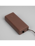 Светодиодная ветка 70 см, 20 LED, коричневая, от батареек AAх2, свечение мульти - Фото 7