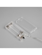 Светодиодная ветка 70 см, 20 LED, серебристая, от батареек AAх2, свечение белое - Фото 8