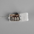 Гирлянда «Нить» 1 м роса, IP20, серебристая нить, 10 LED, свечение мульти, 3 режима, AG13х3 - Фото 4