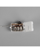 Гирлянда «Нить» 1 м роса, IP20, серебристая нить, 10 LED, 3 режима, батарейки AG13×3 (в комплекте), свечение мульти - Фото 7