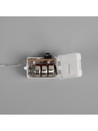 Гирлянда «Нить» 1 м роса, IP20, серебристая нить, 10 LED, свечение белое, 3 режима, батарейки AG13×3 (в комплекте) - Фото 7