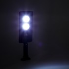 Светильник уличный аккумуляторный настенный, фонарь, 60 диодов - Фото 5
