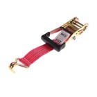 Стяжка груза TORSO с механизмом 230 мм, ширина ленты 50 мм, нагрузка 2.5/5 т, длина 6 м - Фото 2