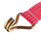 Стяжка груза TORSO с механизмом 230 мм, ширина ленты 50 мм, нагрузка 2.5/5 т, длина 6 м - Фото 3