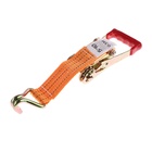 Стяжка груза TORSO с механизмом 230 мм, ширина ленты 50 мм, нагрузка 5/10 т, длина 6 м - Фото 4