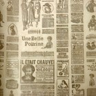 Подпергамент "Французская газета" 0,38 х 5 м - Фото 5