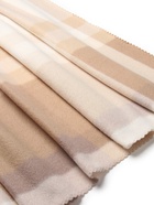 Плед флисовый «Экономь и Я. Клетка», бежевый, молочный, 150×180 см - Фото 7