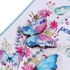 Открытка "С Днём Рождения!" ручная работа, бабочки 11,5х17 см - Фото 3
