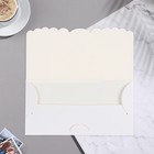 Конверт для денег "С Днём Рождения!" ручная работа, якорь, 8х16 см - фото 22979180