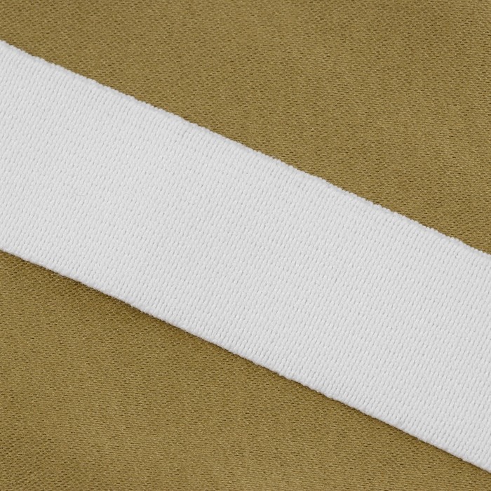 Резинка бельевая, 25 мм, 20 м, цвет белый