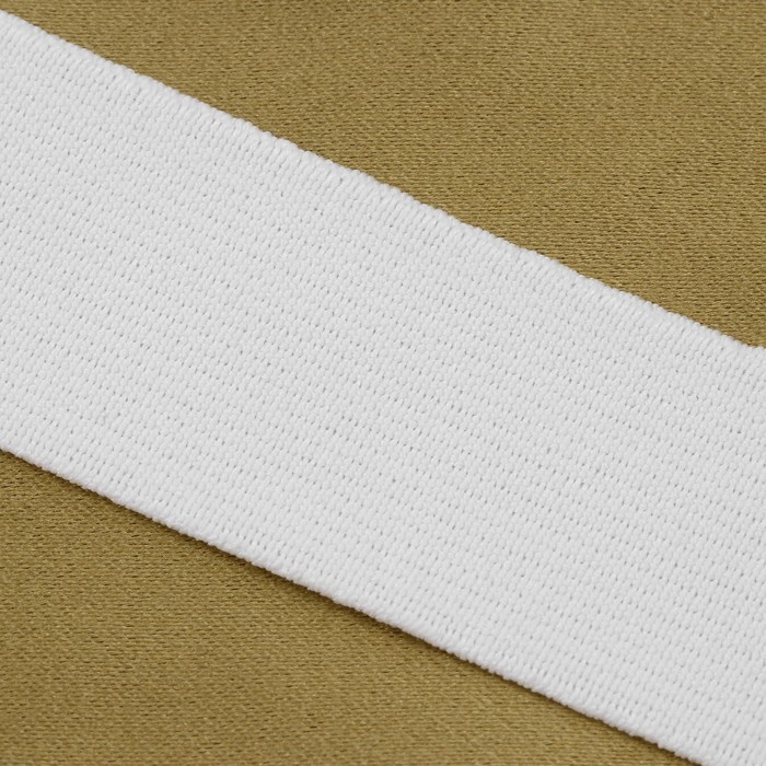 Резинка бельевая, 30 мм, 20 м, цвет белый
