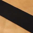 Резинка бельевая, 40 мм, 20 м, цвет чёрный - Фото 2