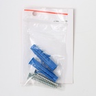 Полка для ванной угловая 3-ярусная, 20×20×66 см, чёрная - Фото 7