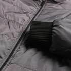 Куртка мужская демисезоная, цвет серый, размер 48 - Фото 4