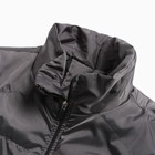Куртка мужская демисезоная, цвет серый, размер 50 - Фото 3