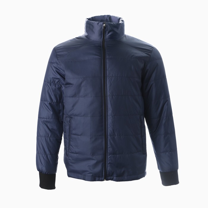 Куртка мужская демисезоная, цвет синий, размер 50 - Фото 1