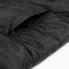 Куртка мужская демисезоная, цвет черный, размер 50 - Фото 5