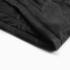 Куртка мужская демисезоная, цвет черный, размер 50 - Фото 6